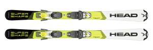 ZESTAW HEAD WC Supershape Team  SLR Pro wh/yw +SLR 7.5 GW AC BR.78 2020
