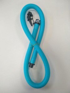 Wąż do pompki DUOTONE HOSE TURQUOISE z wymiennymi końcówkami