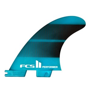 FINY FCS II PERFORMER NEOGLASS TRI TEAL 