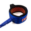 LEASH FCS ALLROUND 6' BLOOD ORANGE/NAVY