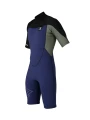PIANKA BRUNOTTI DEFENCE SHORTY 3/2MM BACK ZIP BLUE 2023