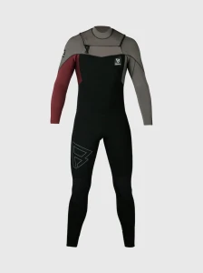 PIANKA BRUNOTTI RADIANCE 5/3 FULLSUIT FRONT ZIP BLACK 2024 
