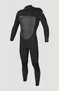 PIANKA O'NEILL EPIC 5/4 CHEST ZIP FULL BLACK